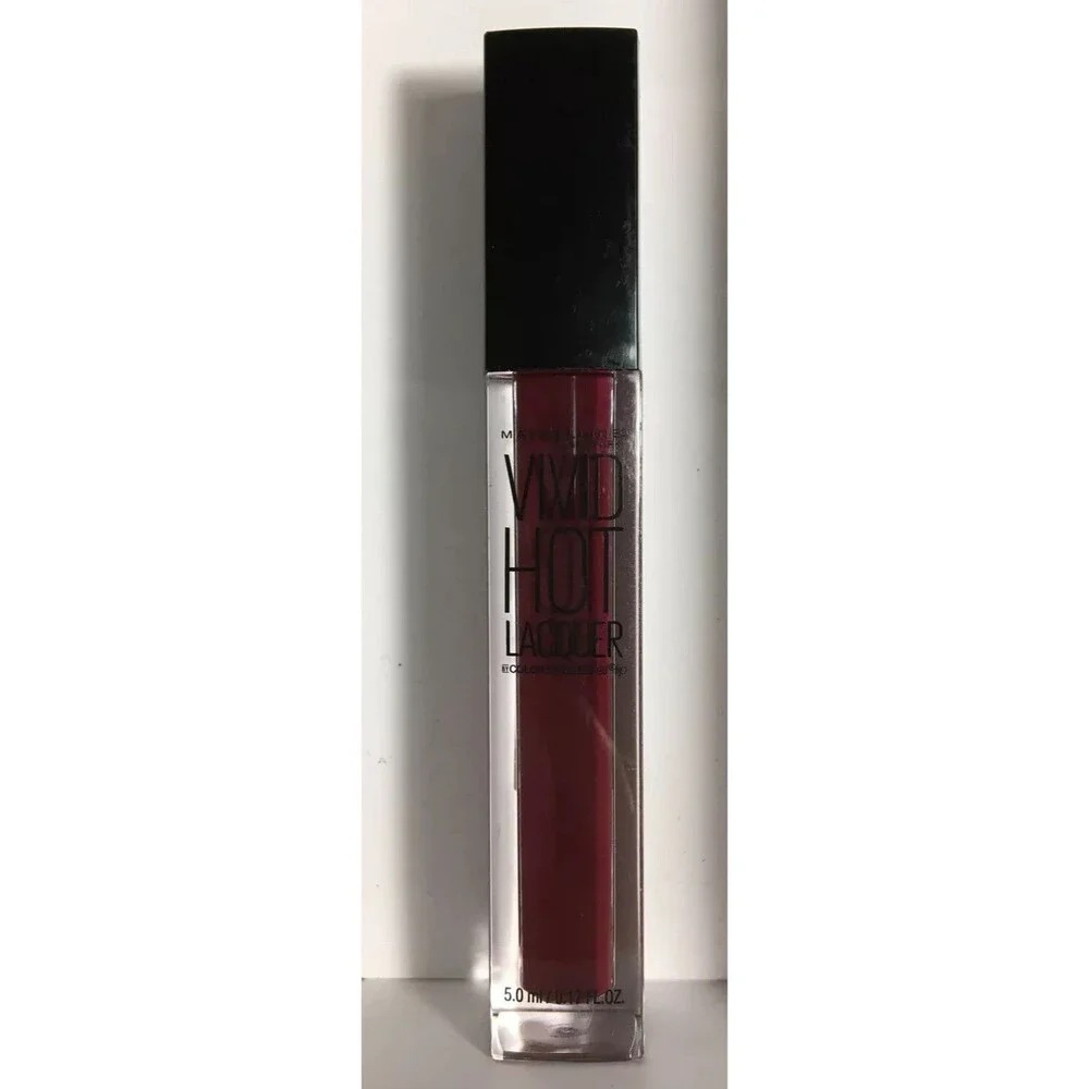 Maybelline New York Vivid Hot Lacquer Color Sensational Lip Gloss 76 Obsessed